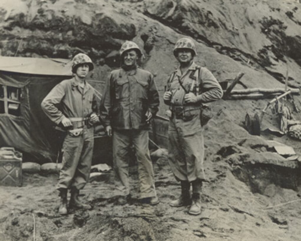 Erskine in the field.