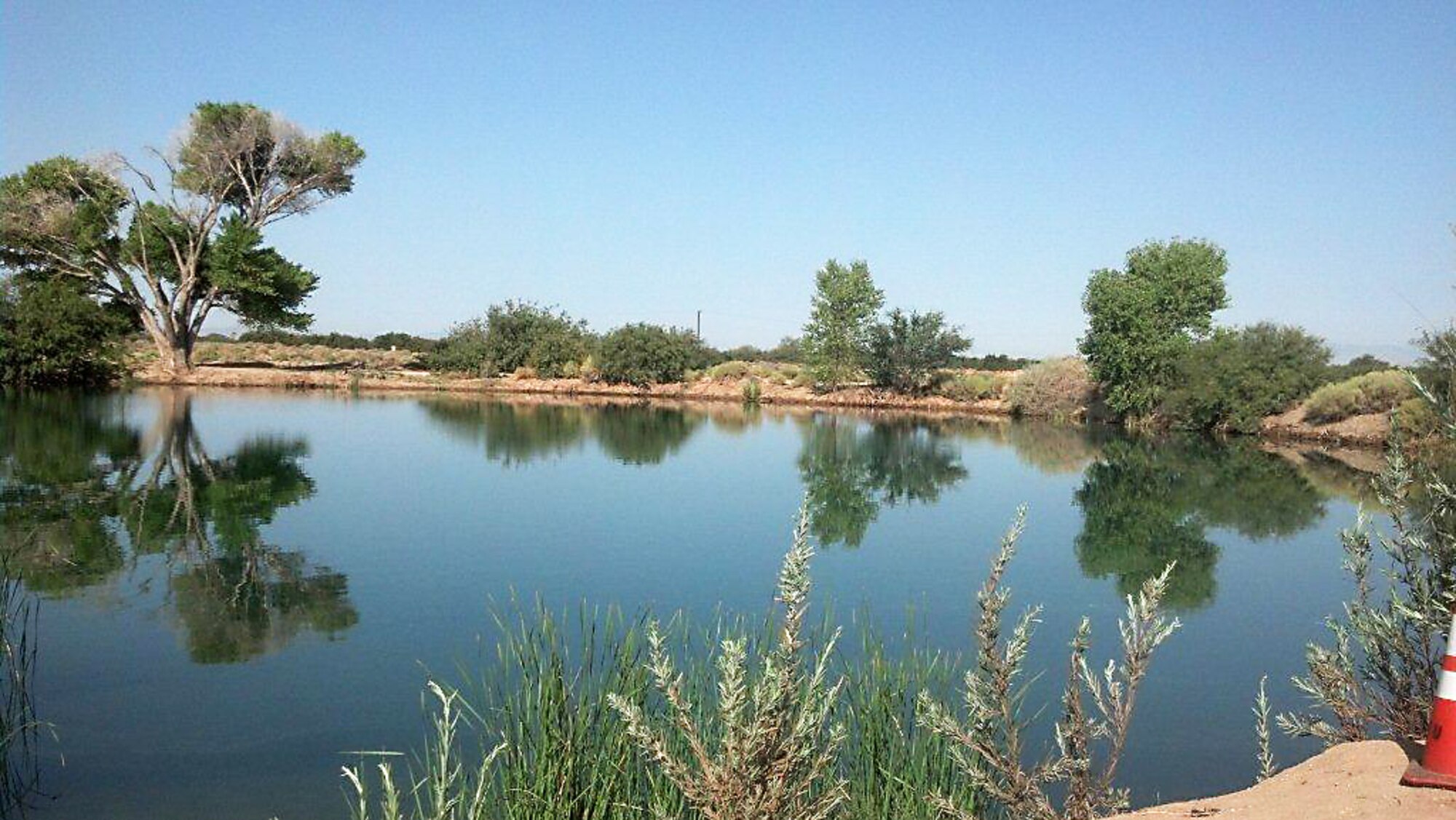 Branch Pond, located off of Lancaster Blvd. near the South Gate. (Courtesy photo)