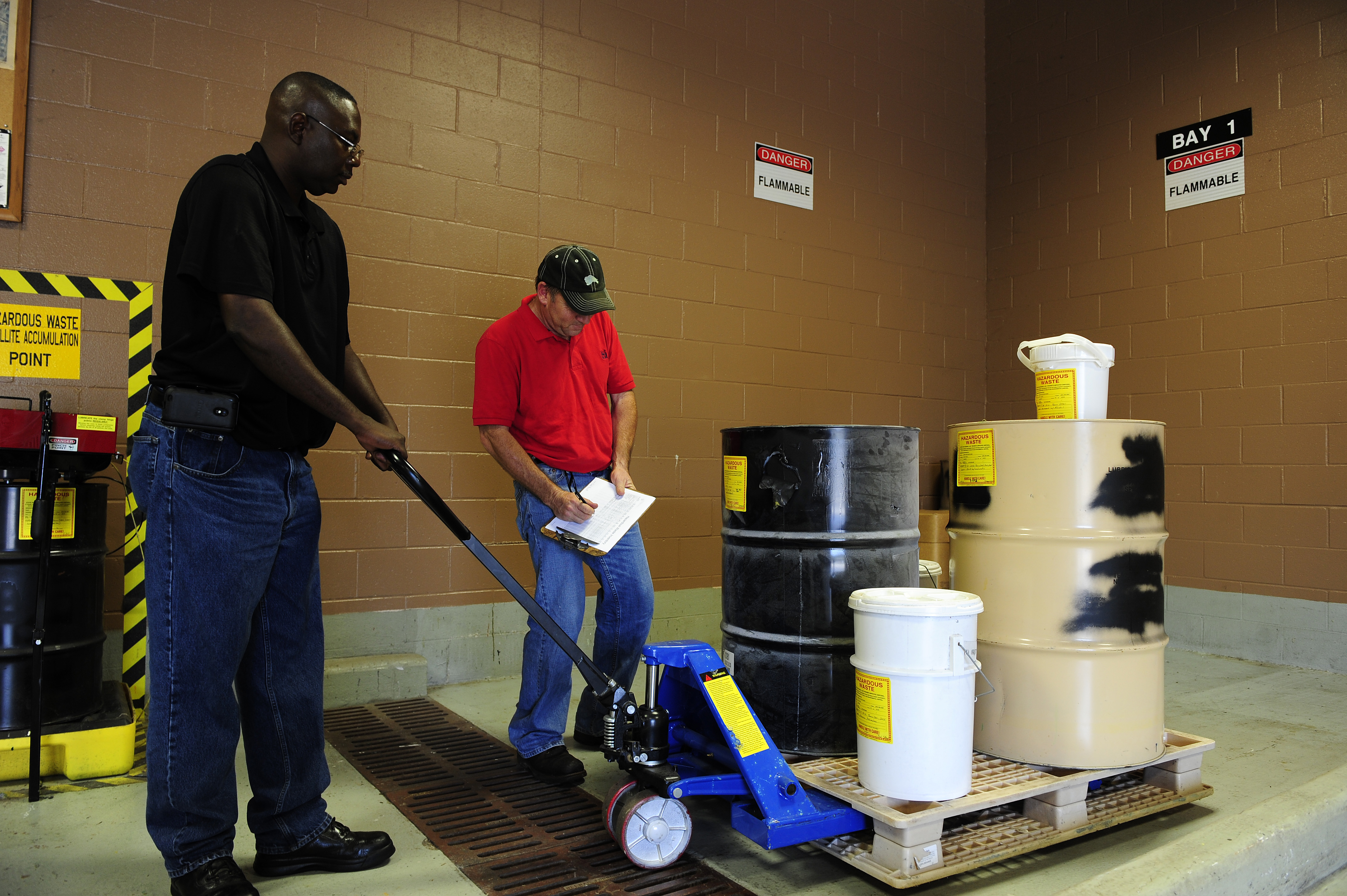 Central accumulation point and HAZMART turn waste to gain > Shaw Air