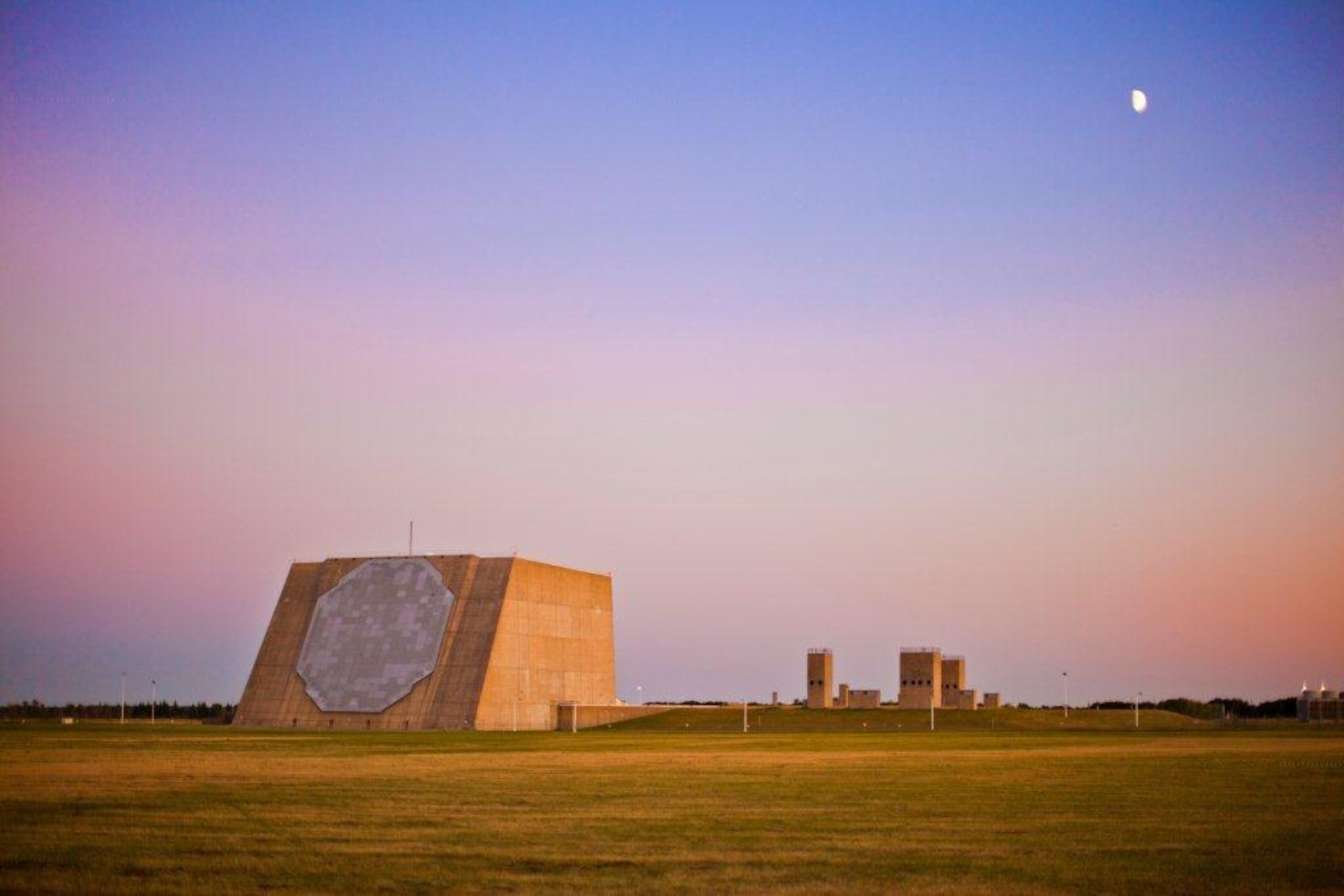 The Perimeter Acquisition Radar Characterization System at Cavalier Air Force Station provides early warning and attack characterization of submarine launched or intercontinental ballistic missile attack on the continental United States and Canada. (U.S. Air Force photo)