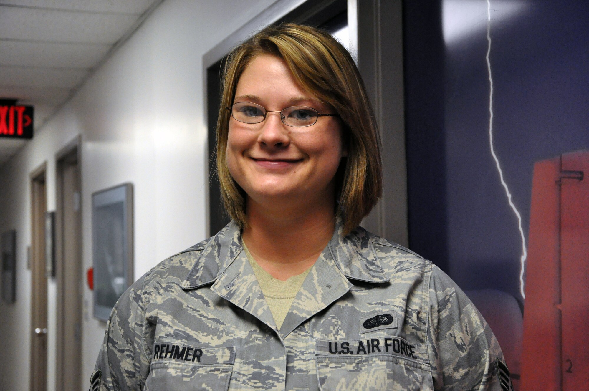 Senior Airman Jennifer Rehmer, 442nd Force Support Squadron services technician, was selected by the Mission Support Group as the Tip of the Spear for October 2012 for her accomplishments with the wing. The 442nd FSS is part of the 442nd Fighter Wing, an A-10 Thunderbolt II Air Force Reserve unit at Whiteman Air Force Base, Mo. (U.S. Air Force photo/Released)