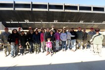 MINOT AIR FORCE BASE, N.D. -- Team Minot Key Spouses had the opportunity to take part in a shooting event at Combat Arms Training and Maintenance here, Oct. 6. (U.S. Air Force photo/Senior Airman Jesse Lopez)
