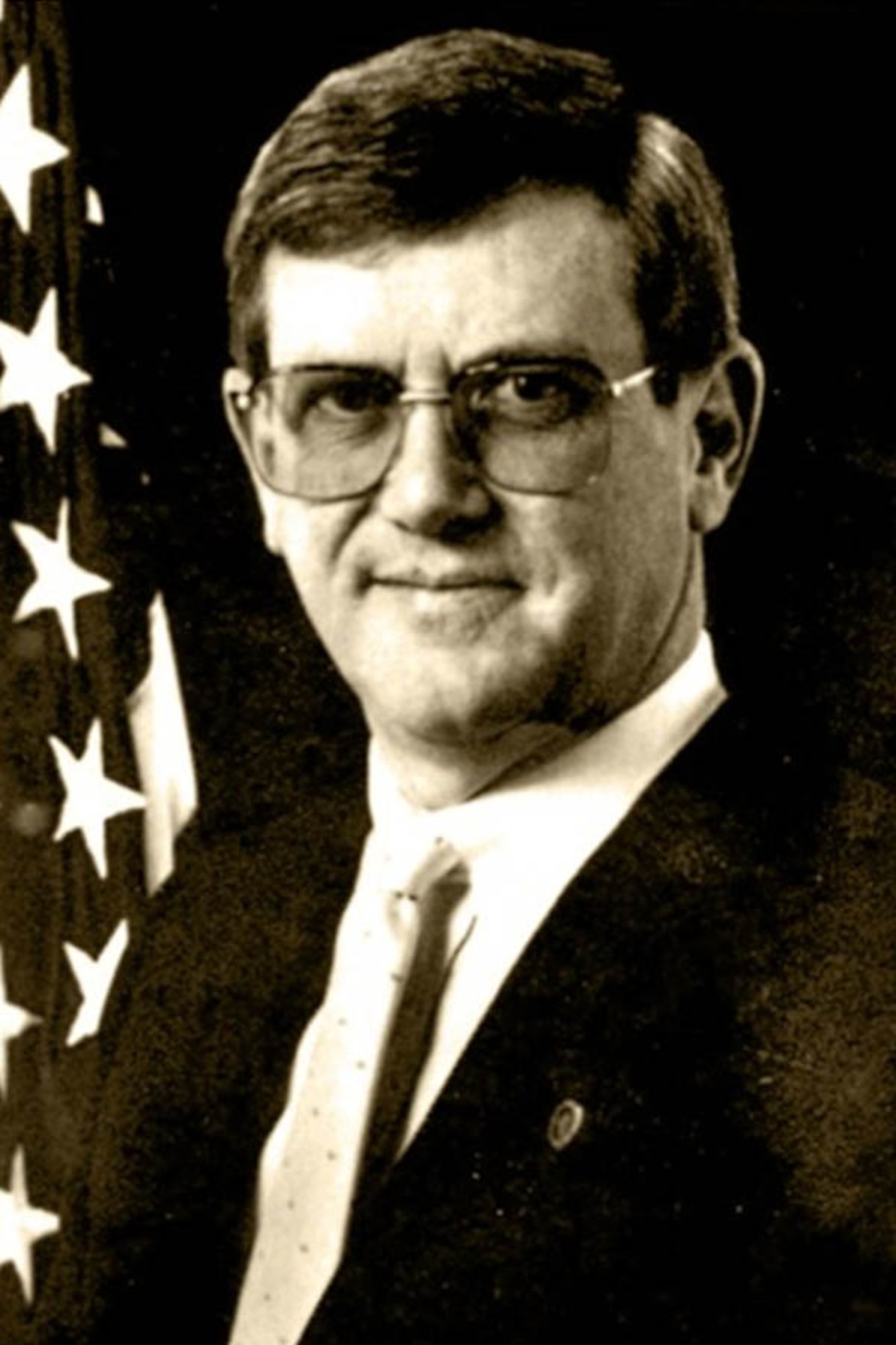 Former Assistant Director of the Federal Bureau of Investigation and Special Agent in Charge of the Washington Metropolitan Field Office Thomas E. DuHadway is honored every year during the Annual DuHadway Golf Tournament at Joint Base Andrews, Md., for his dedication to service and helping others during a time of financial need. DuHadway died of a heart attack in September 1991 while playing golf. The legacy to raise funds to help others in the FBI's Washington Metropolitan Field Office continues during its 20th year of the tournament while remembering DuHadway's selfless service to others with no desire of personal gain through his actions. (Courtesy Photo) 