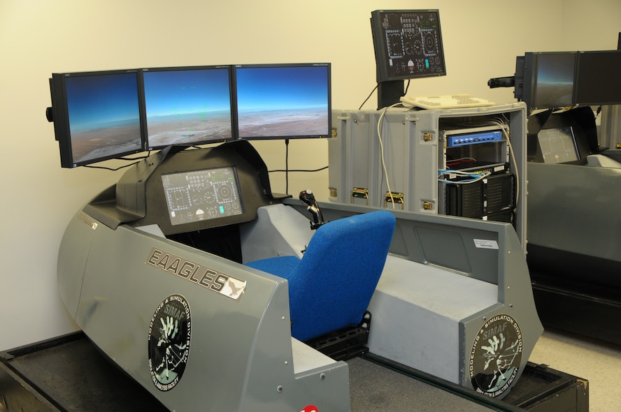 The new Information Technology Complex has world-class modeling and simulation capabilities.   (Skywrighter photo by Niki Jahns) 