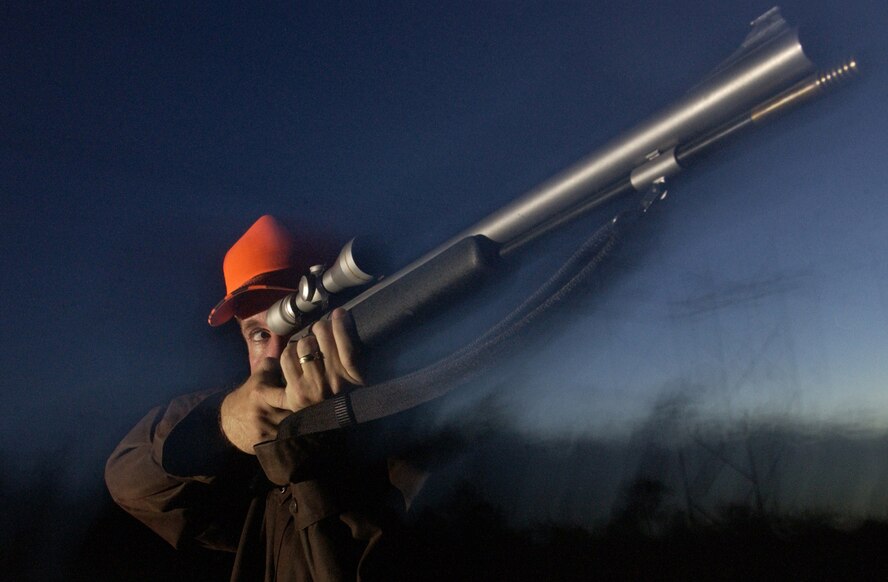 Knowing how to handle your weapon is only one skill needed when going on a hunt. (Photo by Staff Sgt. D. Myles Cullen)