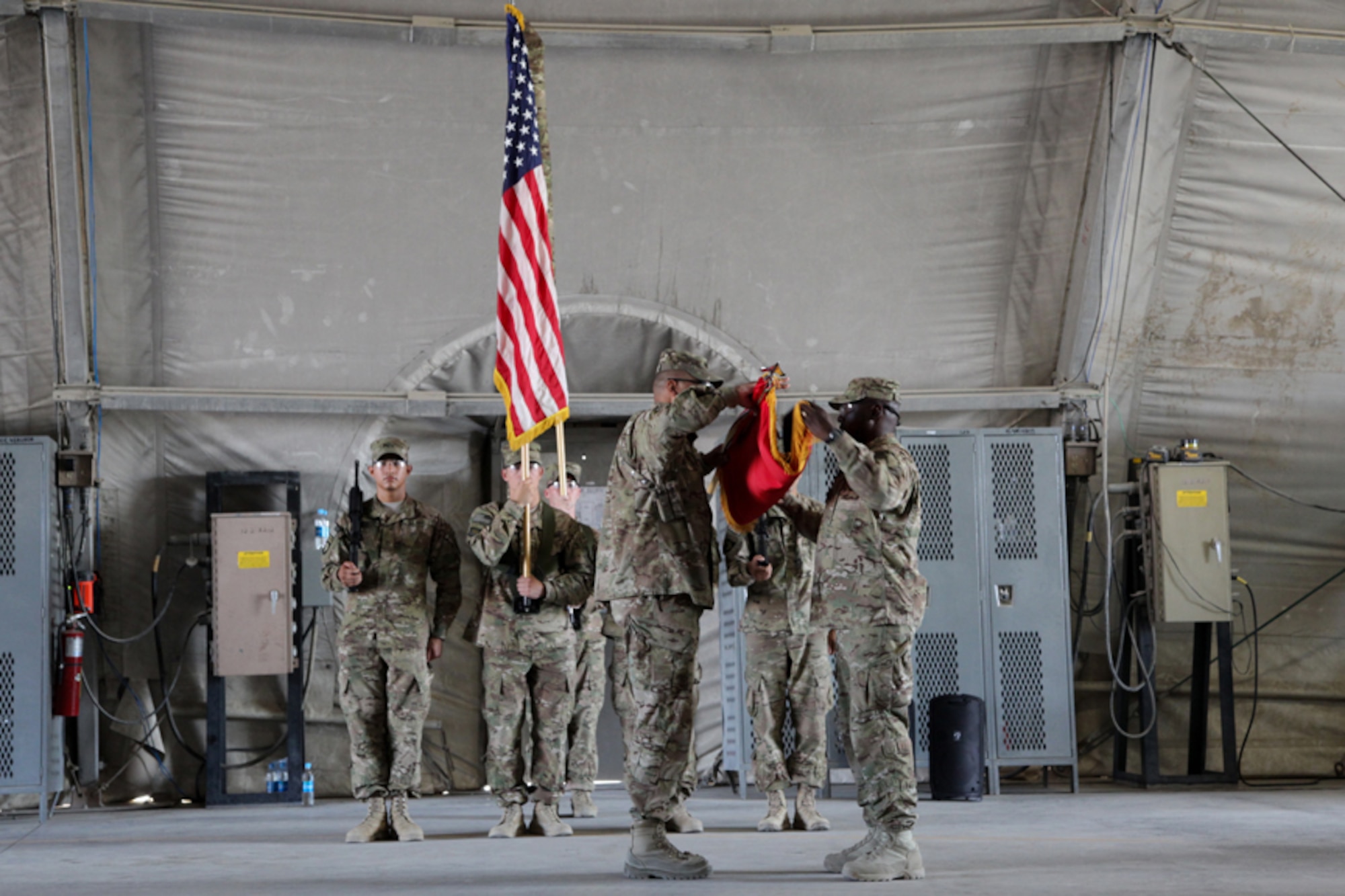 Transfer of Authority Ceremony Forward Operating Base Salerno, Khost province, Afghanistan, Nov. 6, 2012. (U.S. Army photo by Sgt. Kimberly Trumbull)