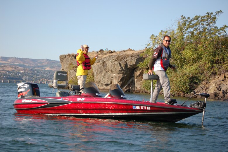 The U.S. Army Corps of Engineers and Catch a Special Thrill foundation hosted a "Take a Warrior Fishing" day Sept. 22, 2012. Volunteers and veterans enjoyed fishing for sport fish like bass. 