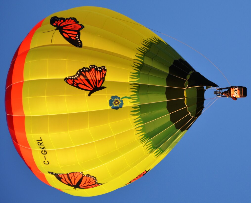 ALBUQUERQUE, N.M., -- Hot air balloons fill the District’s sky every October during the Albuquerque International Balloon Fiesta.