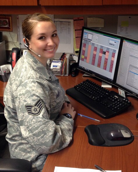 Desert Lightning Team's Weekly Warrior Staff Sgt. Michelle Snapp