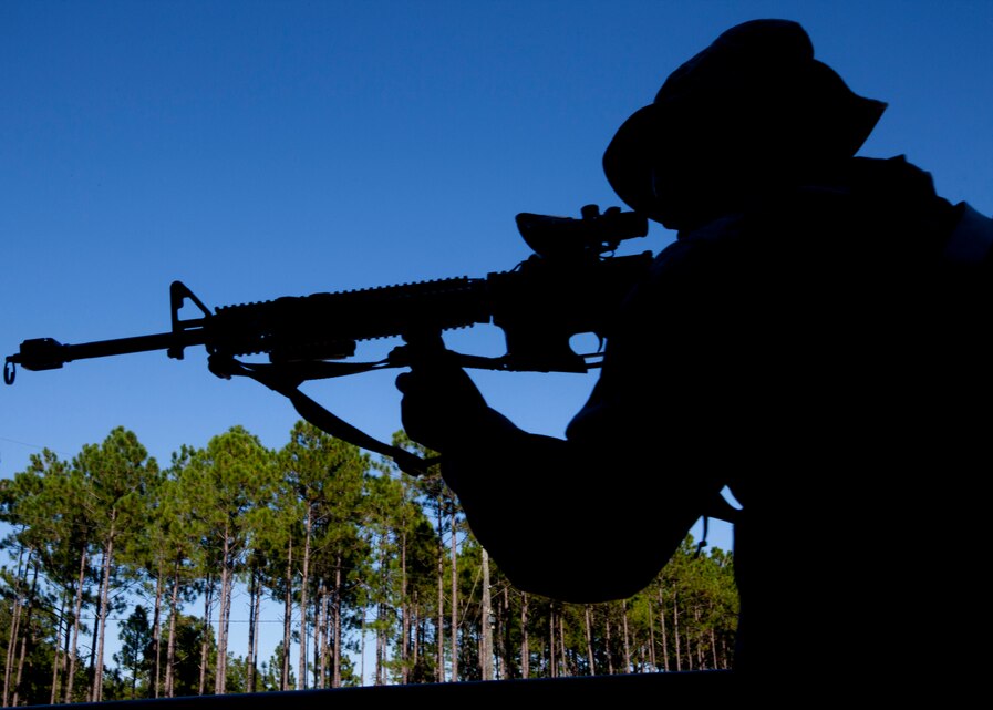 Marines with India Company, Battalion Landing Team (BLT) 3/2, 26th Marine Expeditionary Unit (MEU), perform military operations on urban terrain at Marine Corps Base Camp Lejeune, N.C., Sept. 25, 2012. The Marines conducted a two-week vertical assault raid package with the Special Operation Training Group to help fulfill requirements from the 26th MEU’s Marine Essential Task List. The 26th MEU is slated to deploy in 2013.