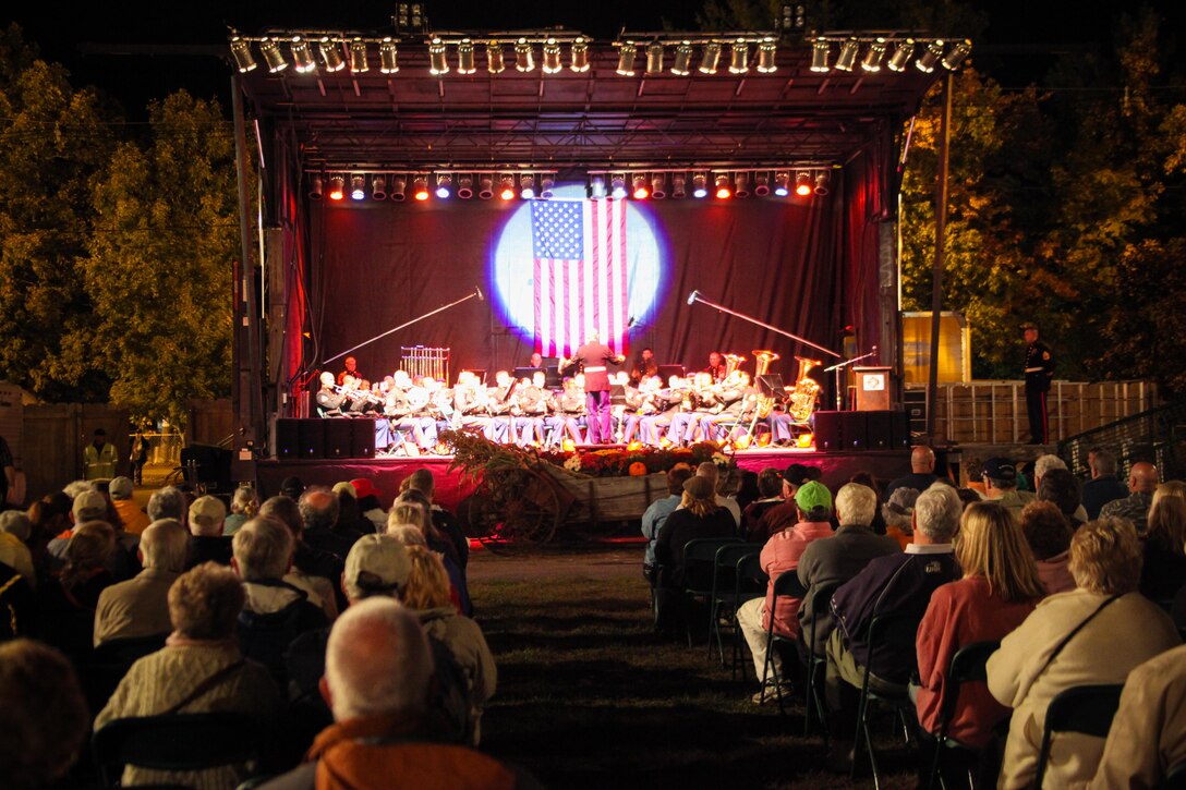 The Topsfield Fair, which began in 1818, drew in more than 500,000 visitors this year with hundreds of attractions ranging from small petting farms to live, musical concerts. One special attraction came in the form of the harmonious sounds, with a distinct blend of military precision, of the 2nd Marine Division Band. 