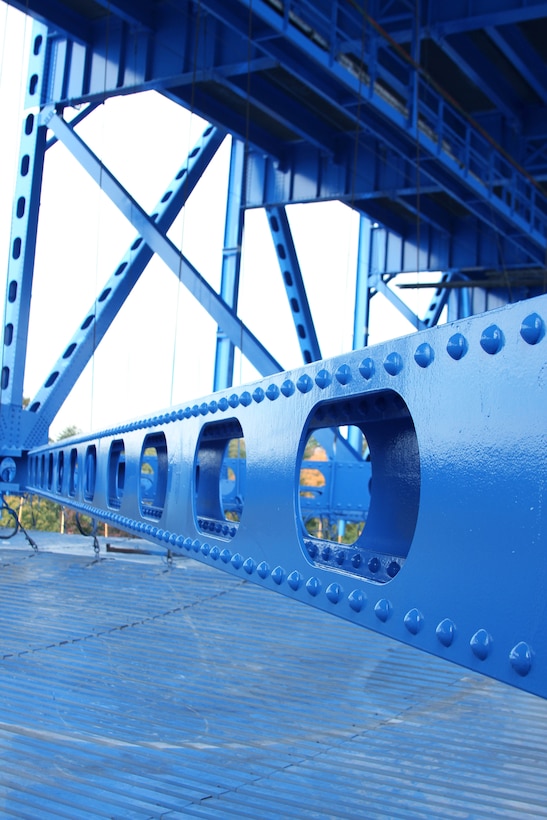 The U.S. Army Corps of Engineers Philadelphia District is repairing and painting the Summit Bridge along the Chesapeake & Delaware Canal. 