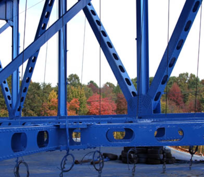 The U.S. Army Corps of Engineers Philadelphia District is repairing and painting the Summit Bridge along the Chesapeake & Delaware Canal. 