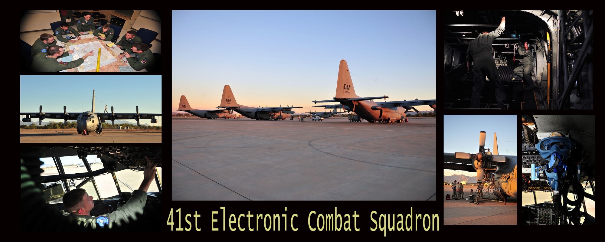 The unit's combat mission is to support tactical air, ground and naval operations by confusing the enemy's defenses and disrupting its command and control capabilities.