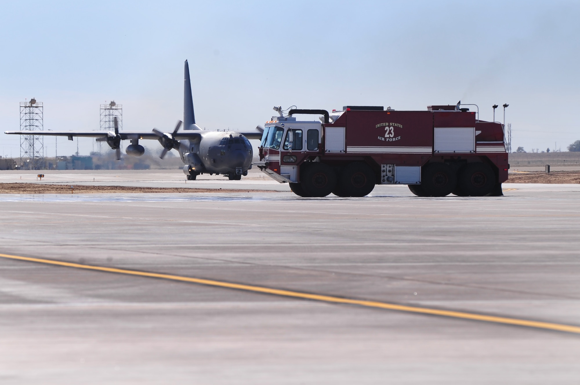Concrete foundation promises solid future > Cannon Air Force Base