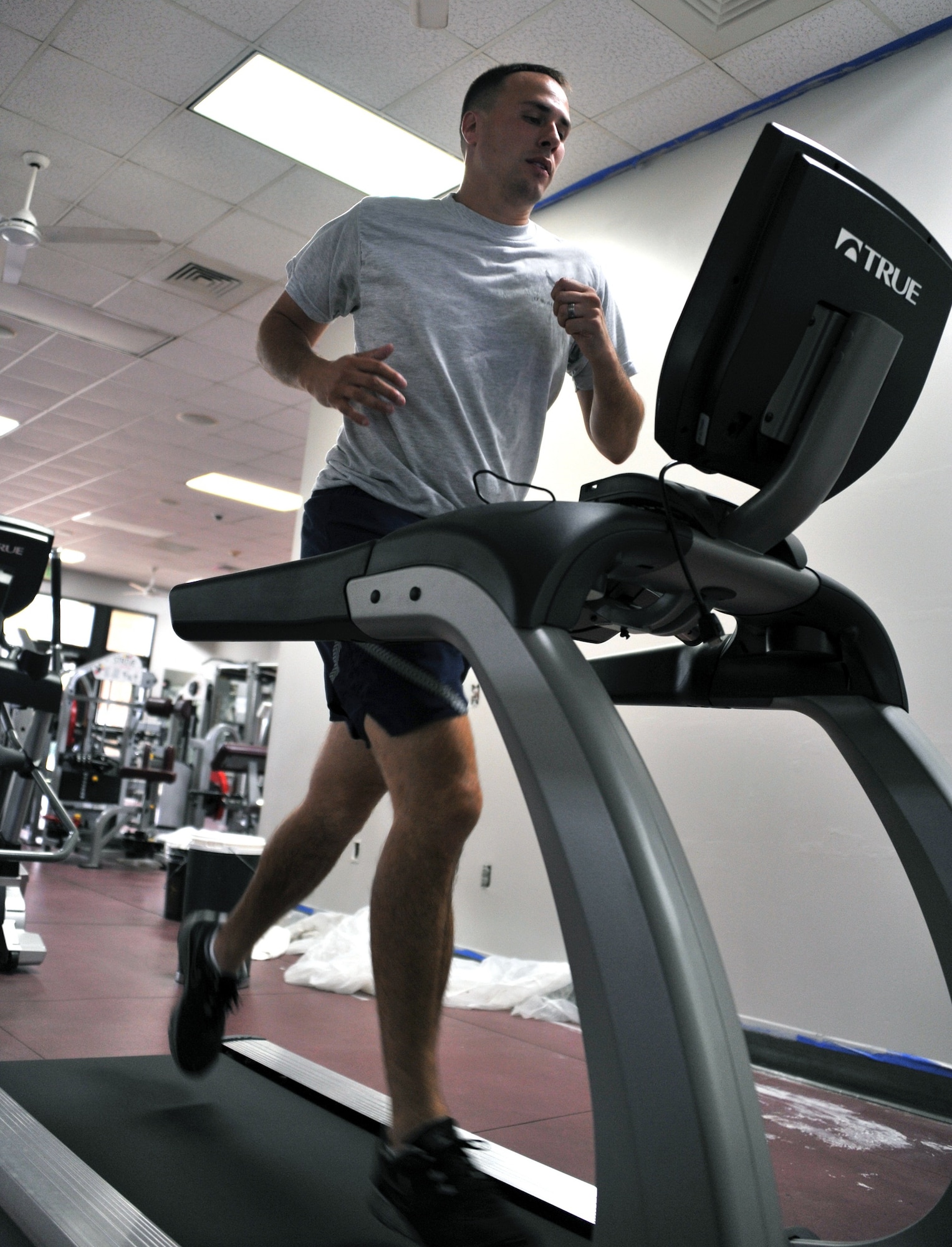 Maxwell Air Base recognizes Airmen who earn a perfect score of 100 on their annual physical fitness assessment. These Airmen have improved their score from their last physical training test in order to get into Maxwell's Club 100, or have had a score of 100 previously. (Air Force photo by Senior Airman Christopher Stoltz)