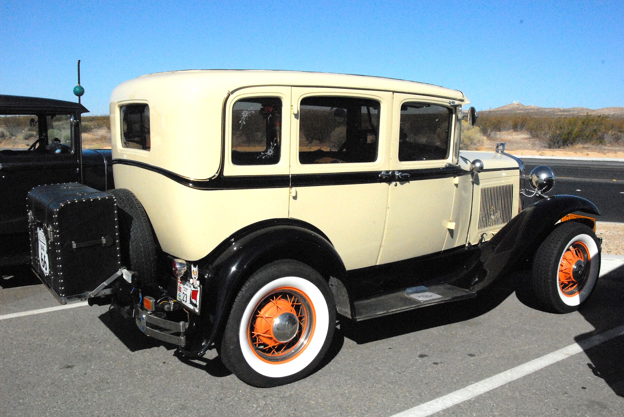 Model A Business Coupe. (U.S. Air Force photo by Kenji Thuloweit)