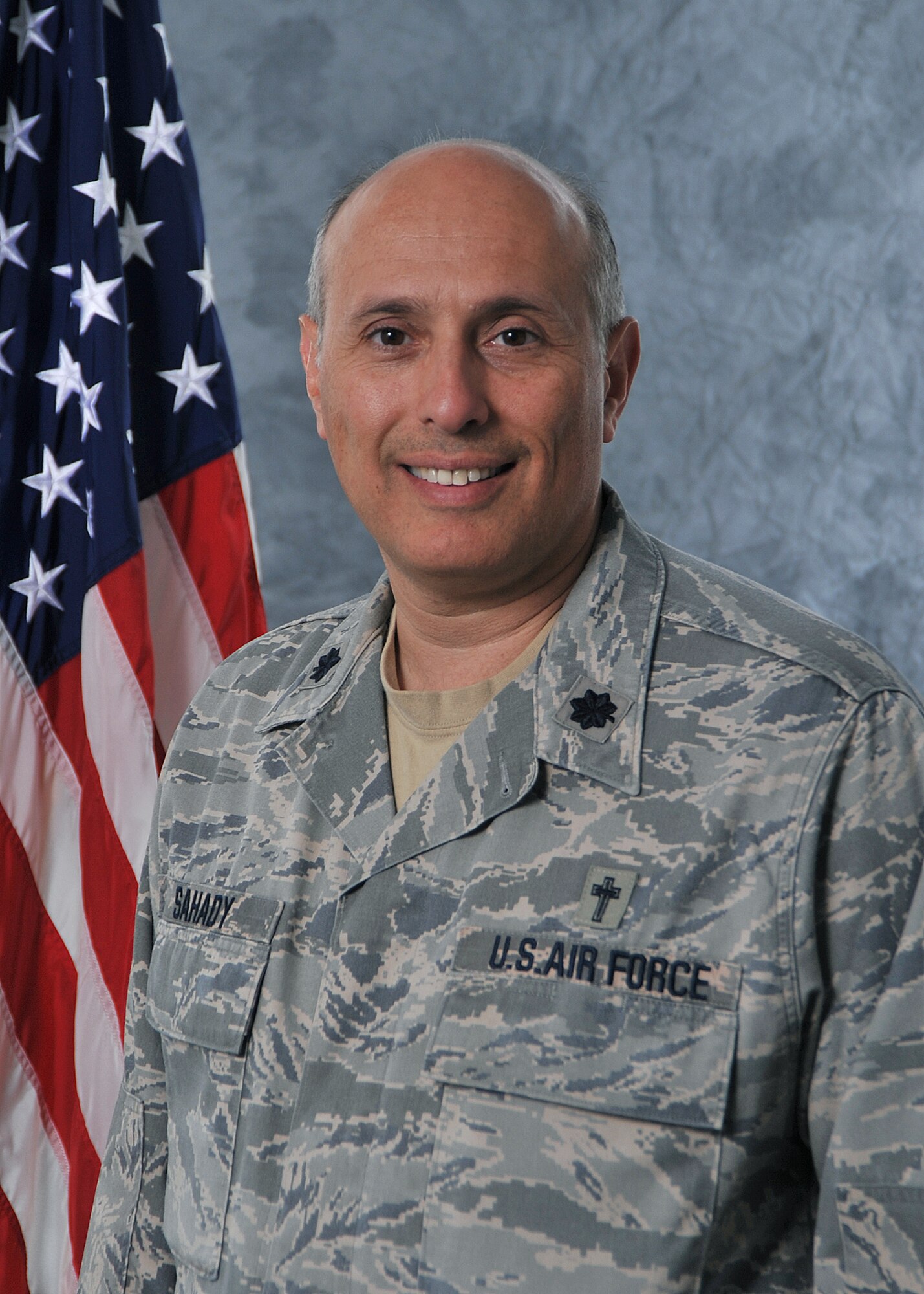 Chaplain, Lt. Col. Mark Sahady, 9th Reconnaissance Wing wing chaplain 