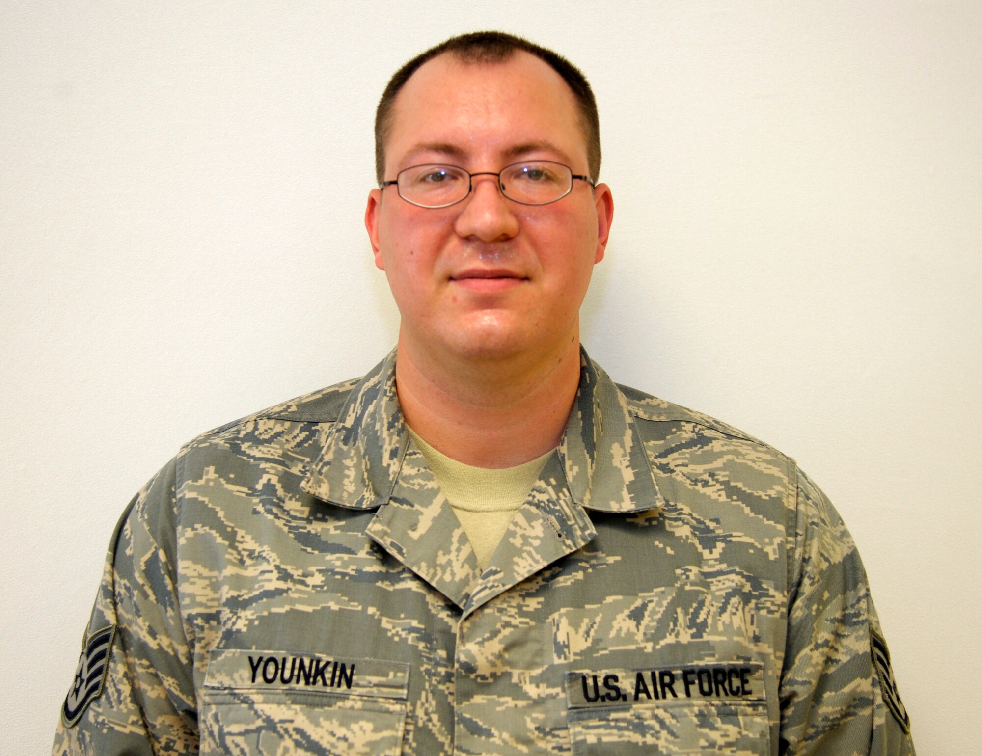 “I believe in the candidate and that they care, so it is my job to put them in office,” said Staff Sgt. Timothy Younkin, 20th Reconnaissance Squadron mission coordinator. (U.S. Air Force photo/Senior Airman Cody H. Ramirez)
