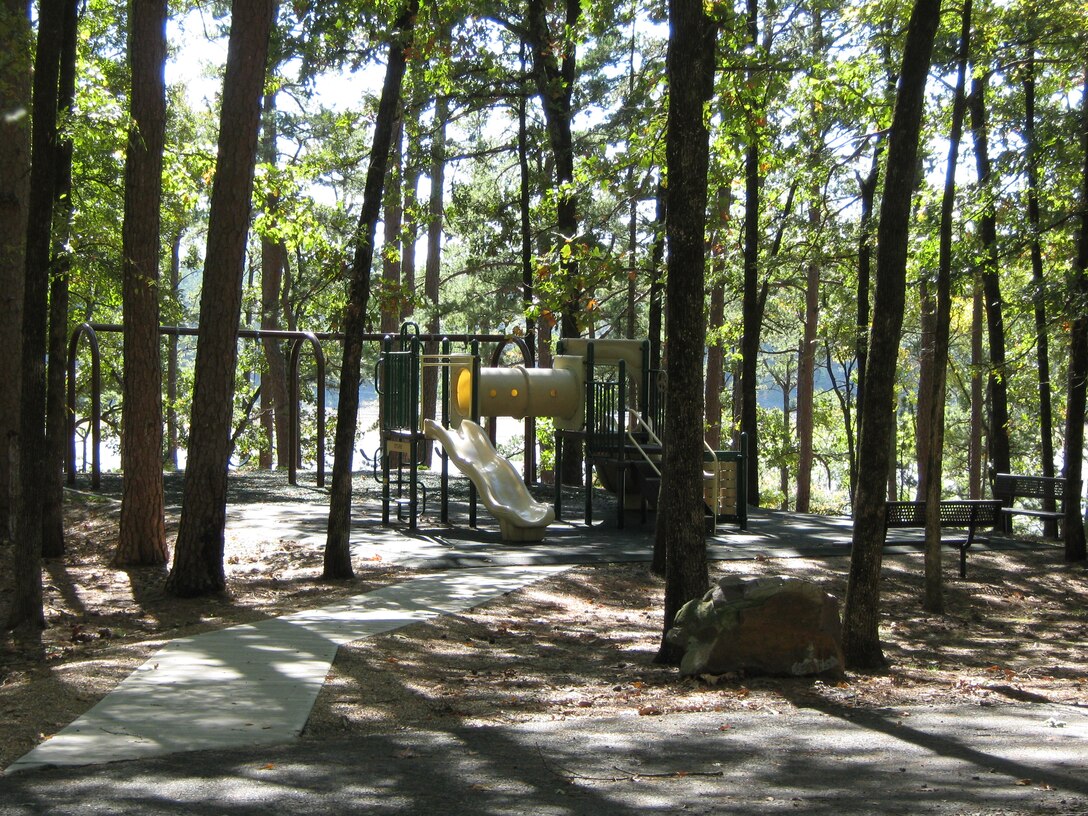 Playground at Blue Mountain Lake