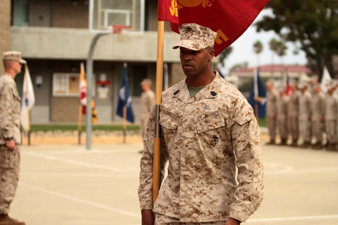 Fox Company Deactivation Ceremony. Marine Corps Base Camp Pendleton California.
Marines and Sailors participate in Fox Companies Deactivation Ceremony on 27 September 2012.
