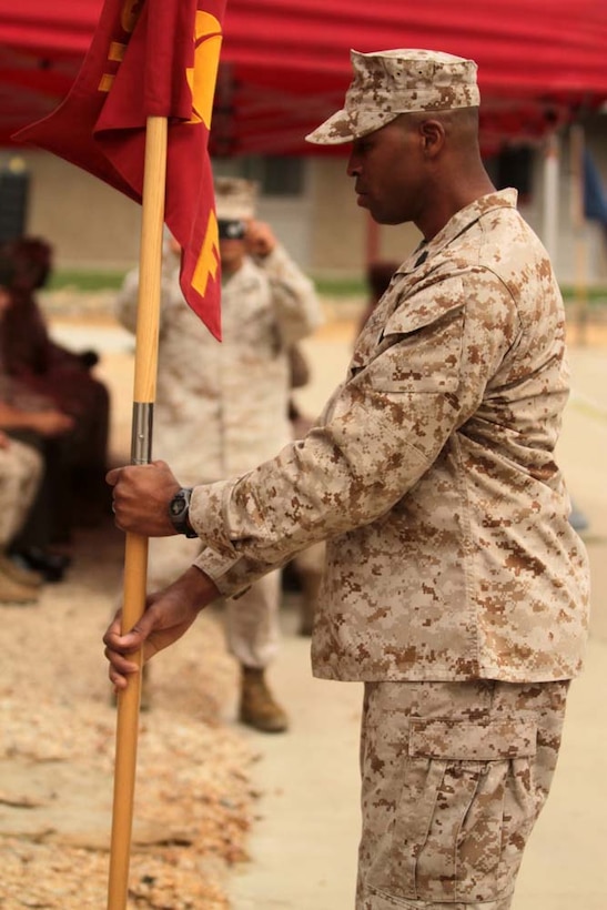 Fox Company Deactivation Ceremony. Marine Corps Base Camp Pendleton California.
Marines and Sailors participate in Fox Companies Deactivation Ceremony on 27 September 2012.
