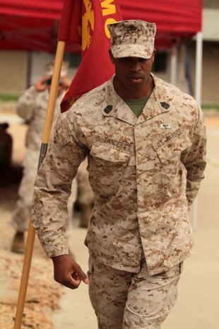 Fox Company Deactivation Ceremony. Marine Corps Base Camp Pendleton California.
Marines and Sailors participate in Fox Companies Deactivation Ceremony on 27 September 2012.
