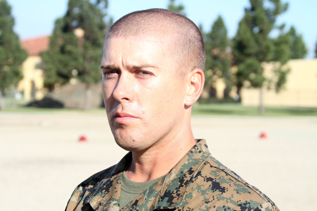 Pvt. Anthony Fontanetta, Platoon 2143, Company G, 2nd Recruit Training Battalion, was inspired be his wife to follow his dream of becoming a Marine. The Wauconda, Ill. native spent the last 10 years working at a hospital.
