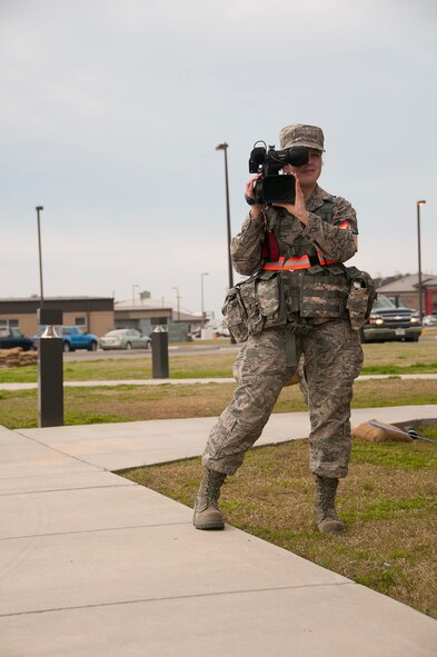 Members of the 134th ARW perform ORE training February 2012 in Gulfport, Mississippi.