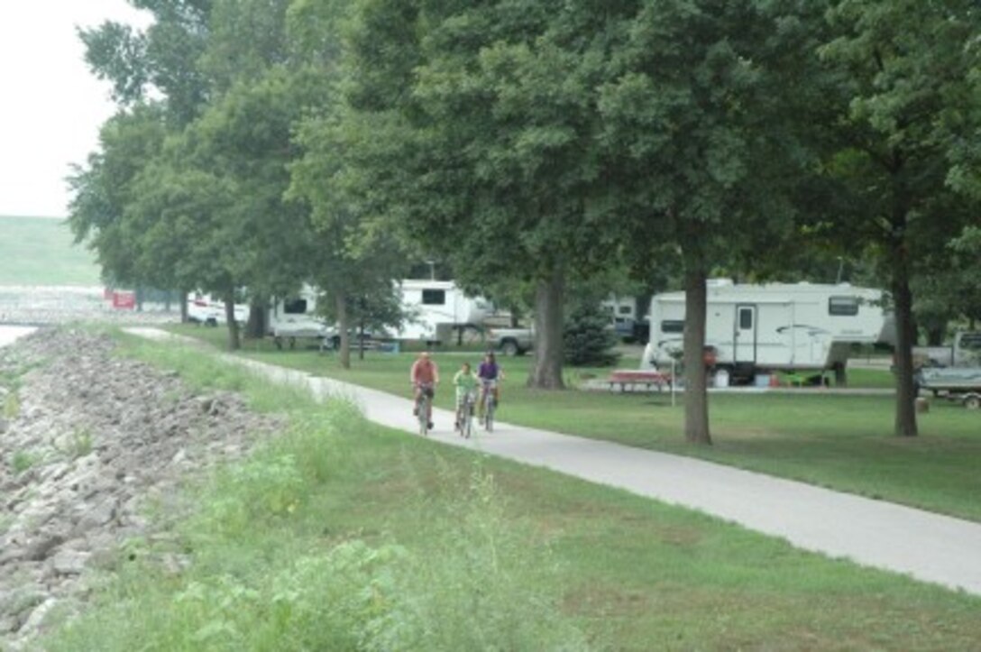 Campers in Howell Station