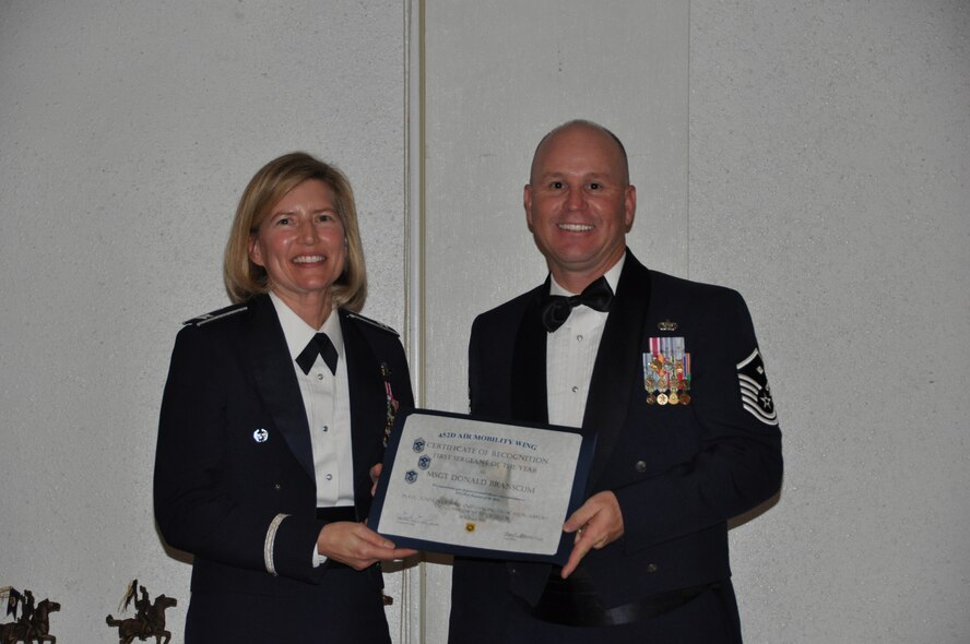 452nd AMW 2012 Annual Awards Banquet at March Air Reserve Base, (U.S. Air Force photo)