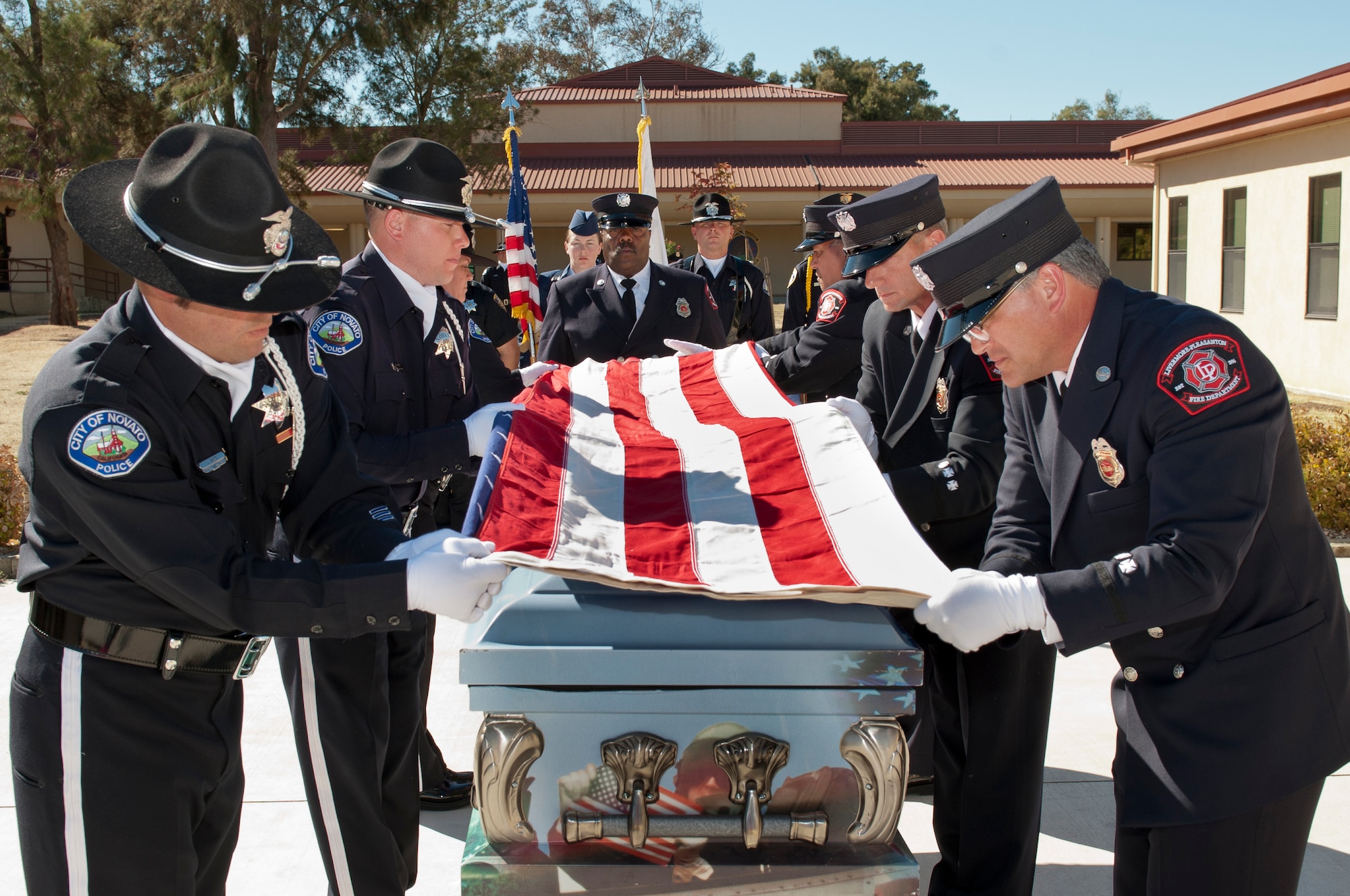 Funeral Honors Graduation 20121025 Travis Air Force Base, California (Released - U.S. Air Force Photograph/Heide Couch)