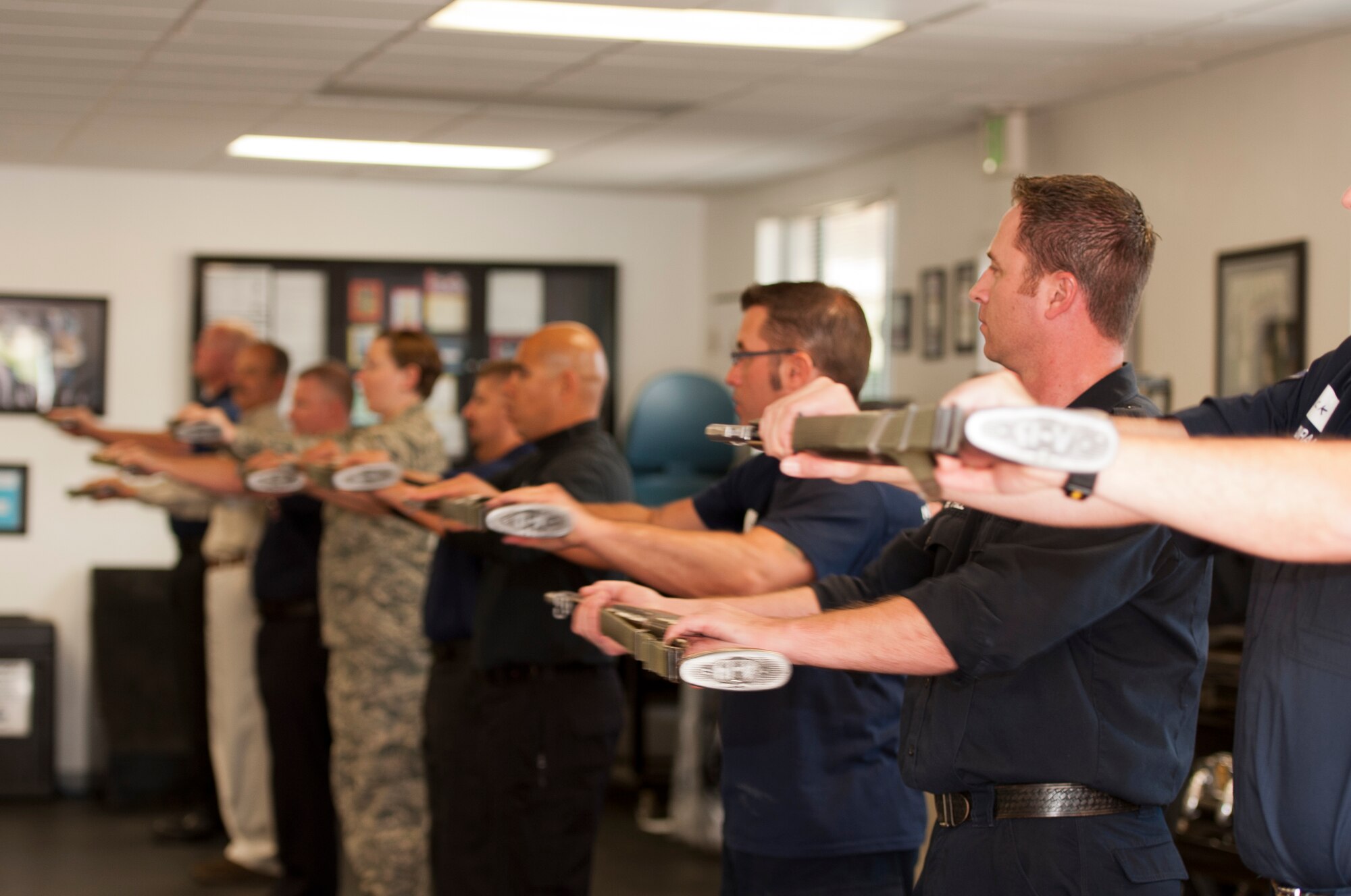 Funeral Honors Training class 201210222-26 Travis Air Force Base, California (Released - U.S. Air Force Photograph/Heide Couch)