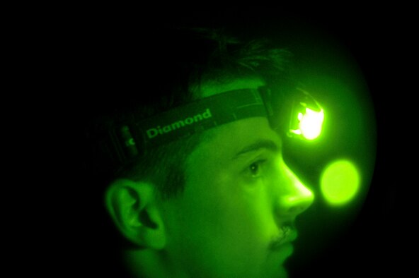 Senior Airman Caleb Mason, Tactical Air Control Party member, controls two A-10 Thunderbolts during close air support training at Forward Operating Base Fenty, Afghanistan, Oct. 11, 2012. Mason is also a radio operator, maintainer, and driver, where he is trained and metored by Joint Terminal Attack Controllers in an operational deployed environment before going to the JTAC qualification course. JTAC members provide ground forces with air superiority by controlling overhead aircraft that are able to deliver multiple weapons systems, as well as intelligence, surveillance, and reconnaissance capabilities. JTACs and radio operators, maintainers, and drivers train and operate alongside their Army counterparts in order to prepare them for kinetic situations while outside-the-wire. (U.S. Air Force photo/Staff Sgt. Clay Lancaster) 

