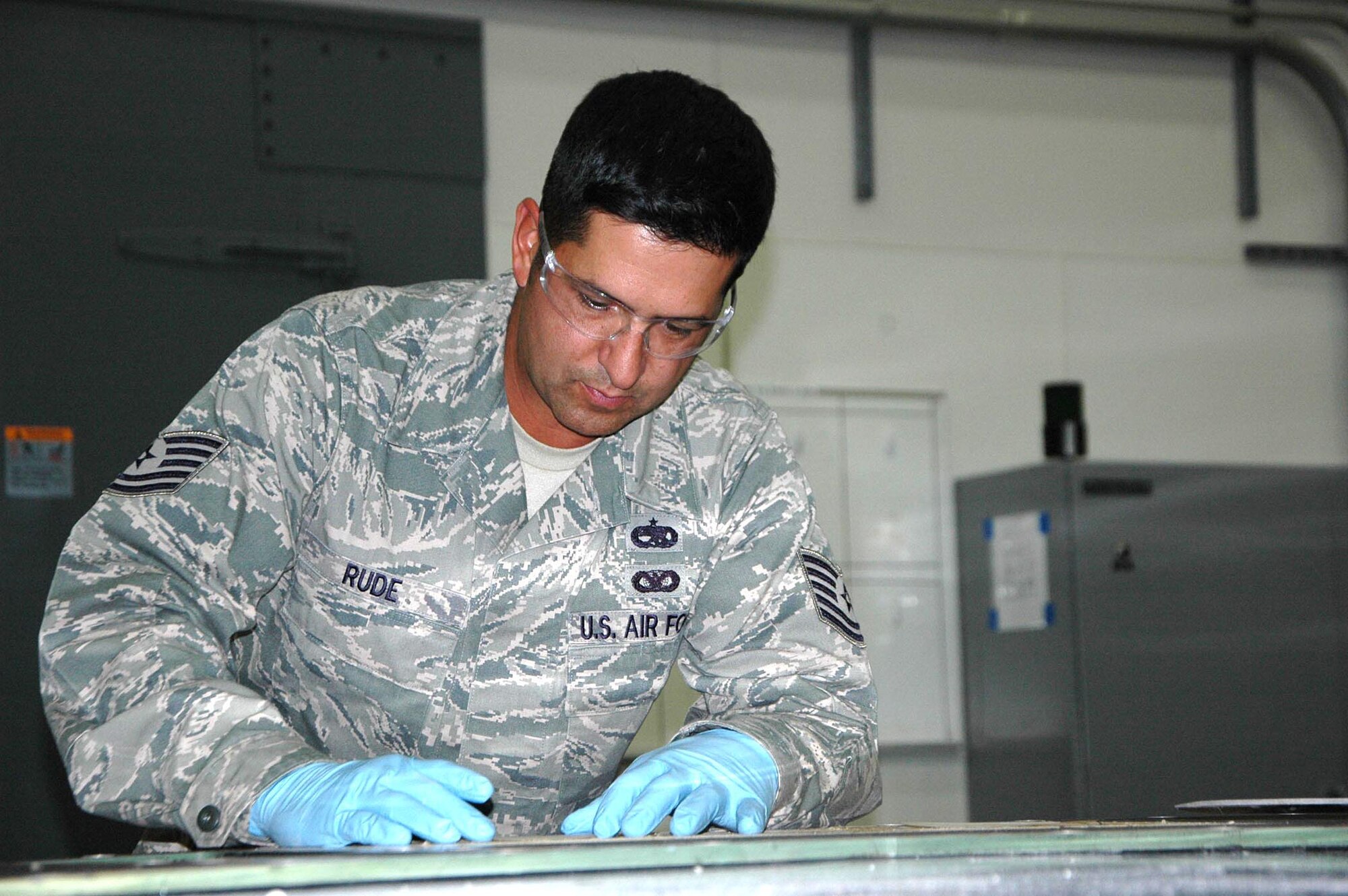 Tech. Sgt. Stephen Rude, a Reservist in the sheet metal shop for the 446th Maintenance Squadron, McChord Field, Wash., tied for second place at the 2012 Conseil du Sport Militaire Golf Military World Championship at Naval Air Station  Jacksonville, Fla., Oct. 13-19. (U.S. Air Force photo by Sandra Pishner)