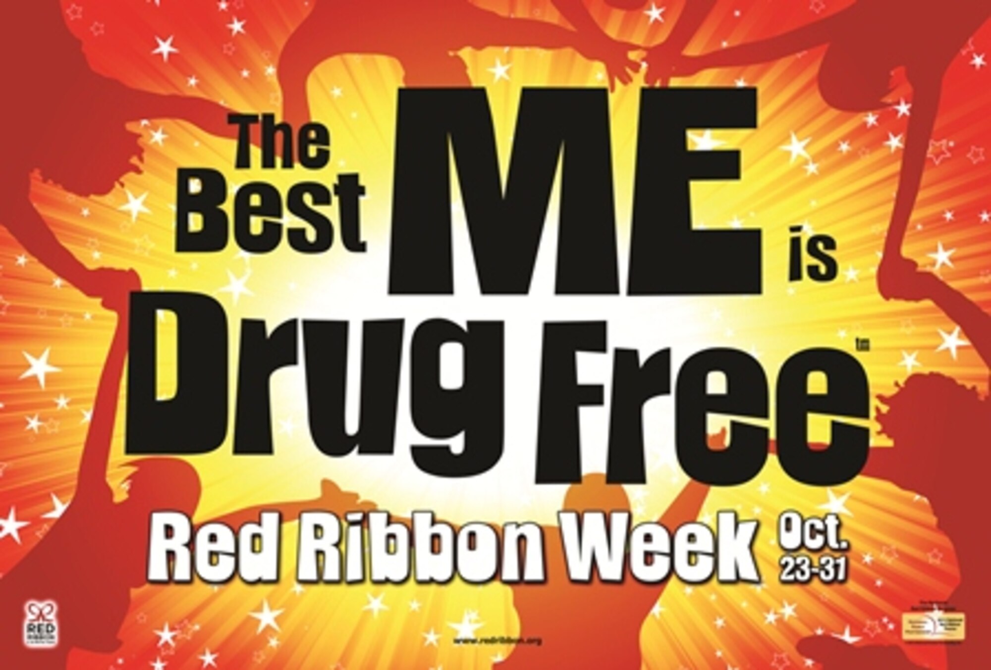 Red Ribbon Week is celebrated with the theme “The Best Me is Drug Free,” in communities all across the United States. This year’s campaign ran from Oct. 23 - 31. (Courtesy graphic)