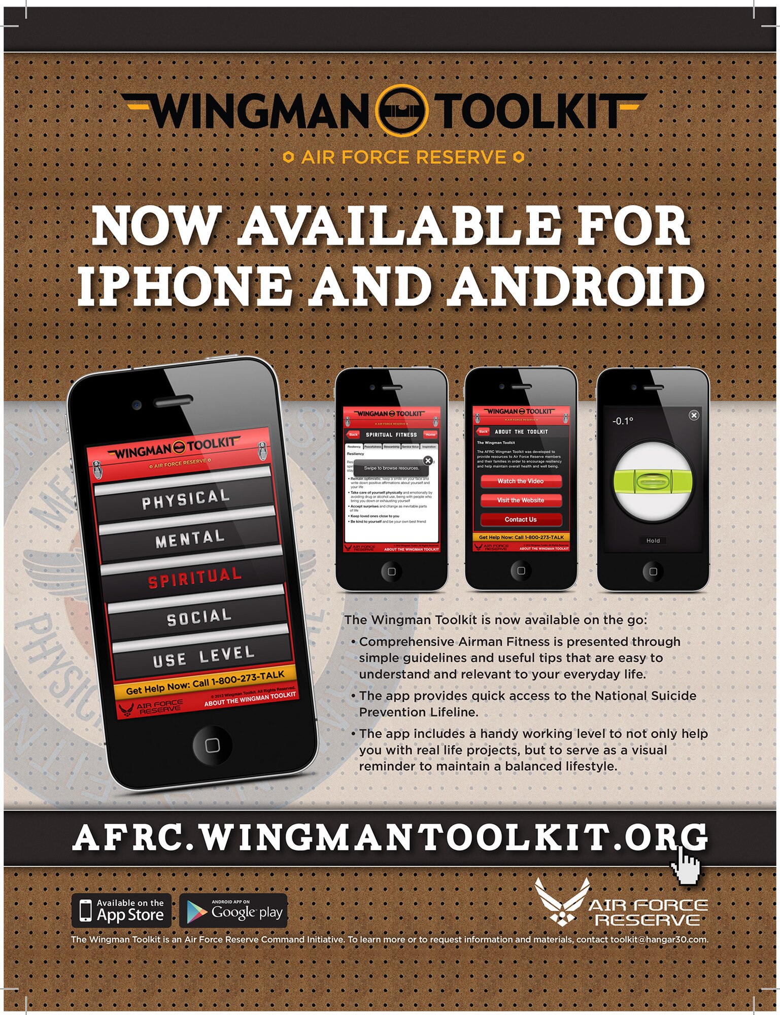 Wingman Toolkit Mobile App