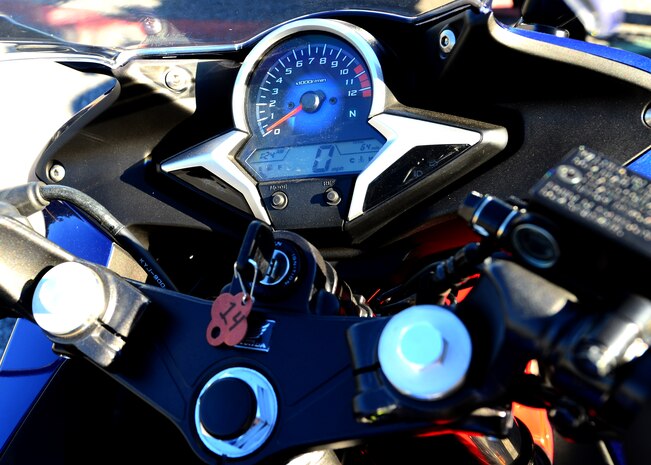 The 628th Air Base Wing Safety Office recently purchased 14 motorcycles to enhance their three motorcycle safety courses. The motorcycles will be used for Airmen and Sailors interested in purchasing motorcycles, but would like to try riding one first. The courses are also available, and for those who own a motorcycle, but haven’t taken the safety courses and are not licensed to ride on base. The safety office offers three courses; the basic rider's course, the advanced rider's course and the sport's biker's course.  (U.S. Air Force photo/Senior Airman William O'Brien)