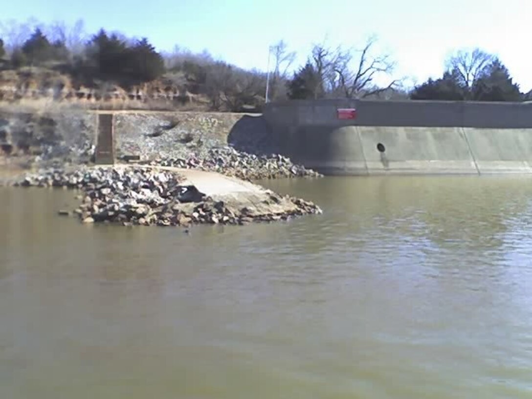 Fishing Jetty on the Salt Fork River near GSP Dam