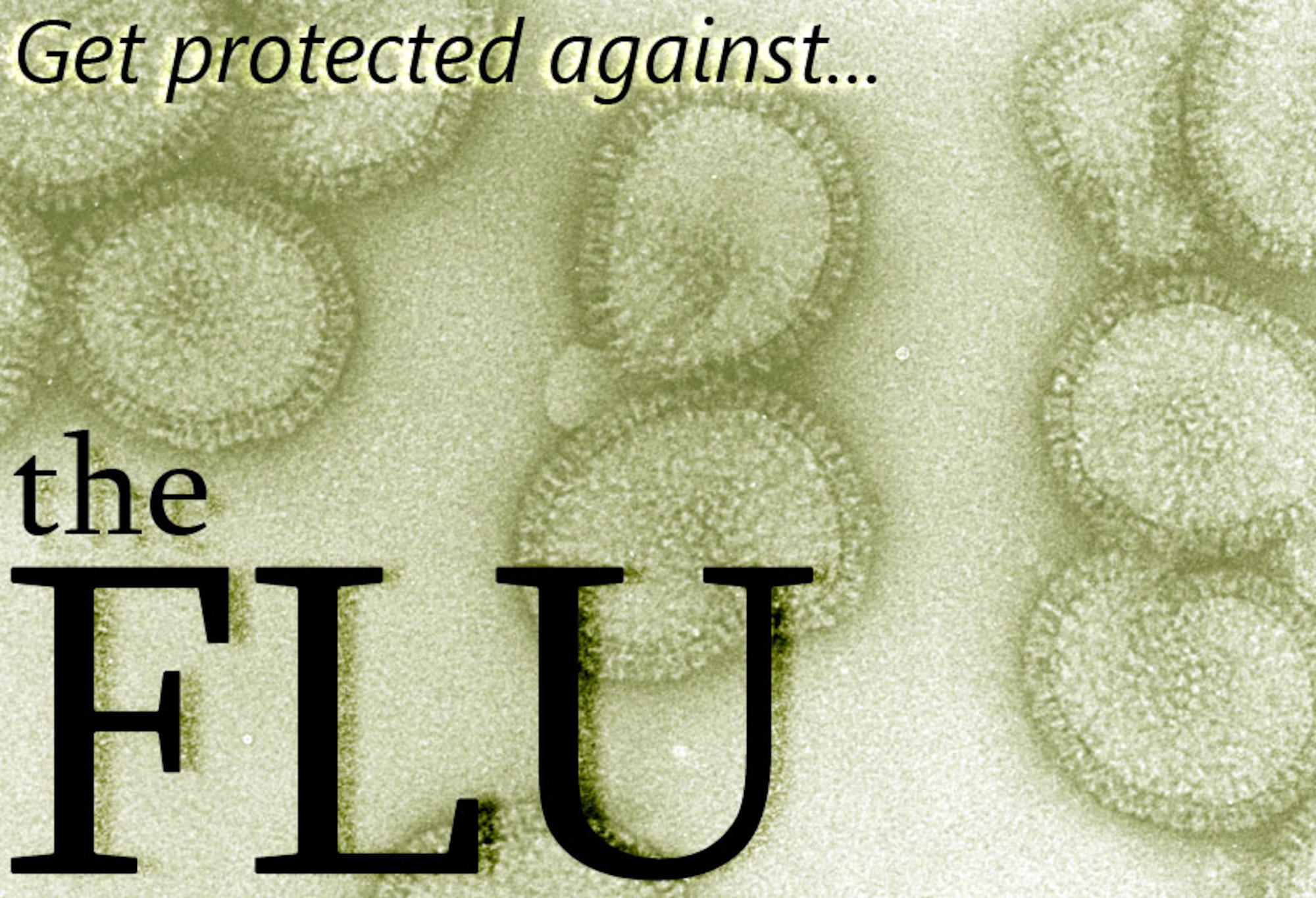According to the Centers for Disease Control, flu-related illnesses in the United States result in approximately 95 million infections, 25 million doctor visits, 200,000 hospitalizations and on average 36,000 deaths annually. The best method of protection for you against the flu is to receive your annual influenza vaccine. This vaccine is updated every year to best match the predicted circulating virus strains. (U.S. Air Force graphic by Senior Airman Steele C. G. Britton)