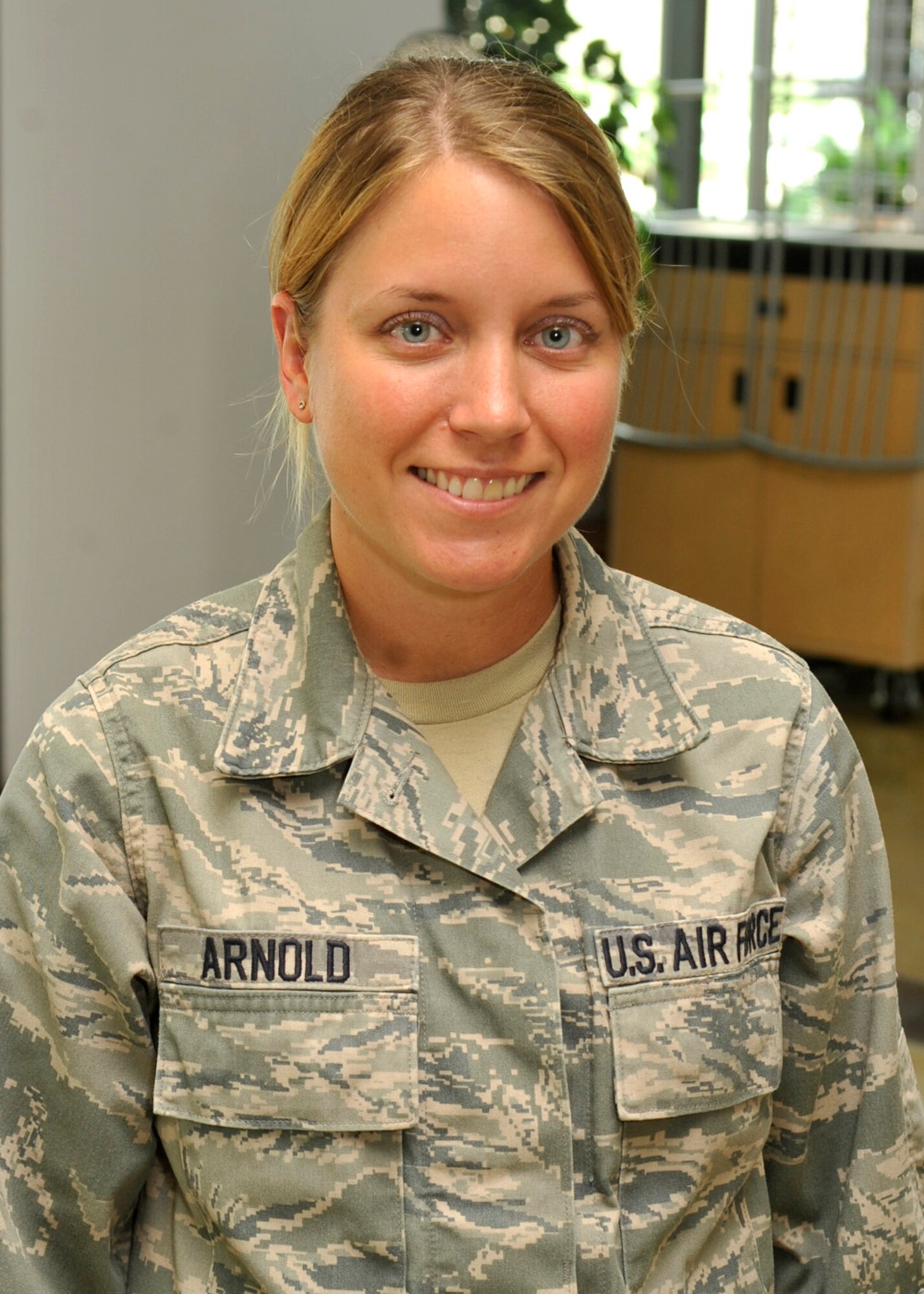 "Hanging out with family." -- Staff Sgt. Laura Arnold