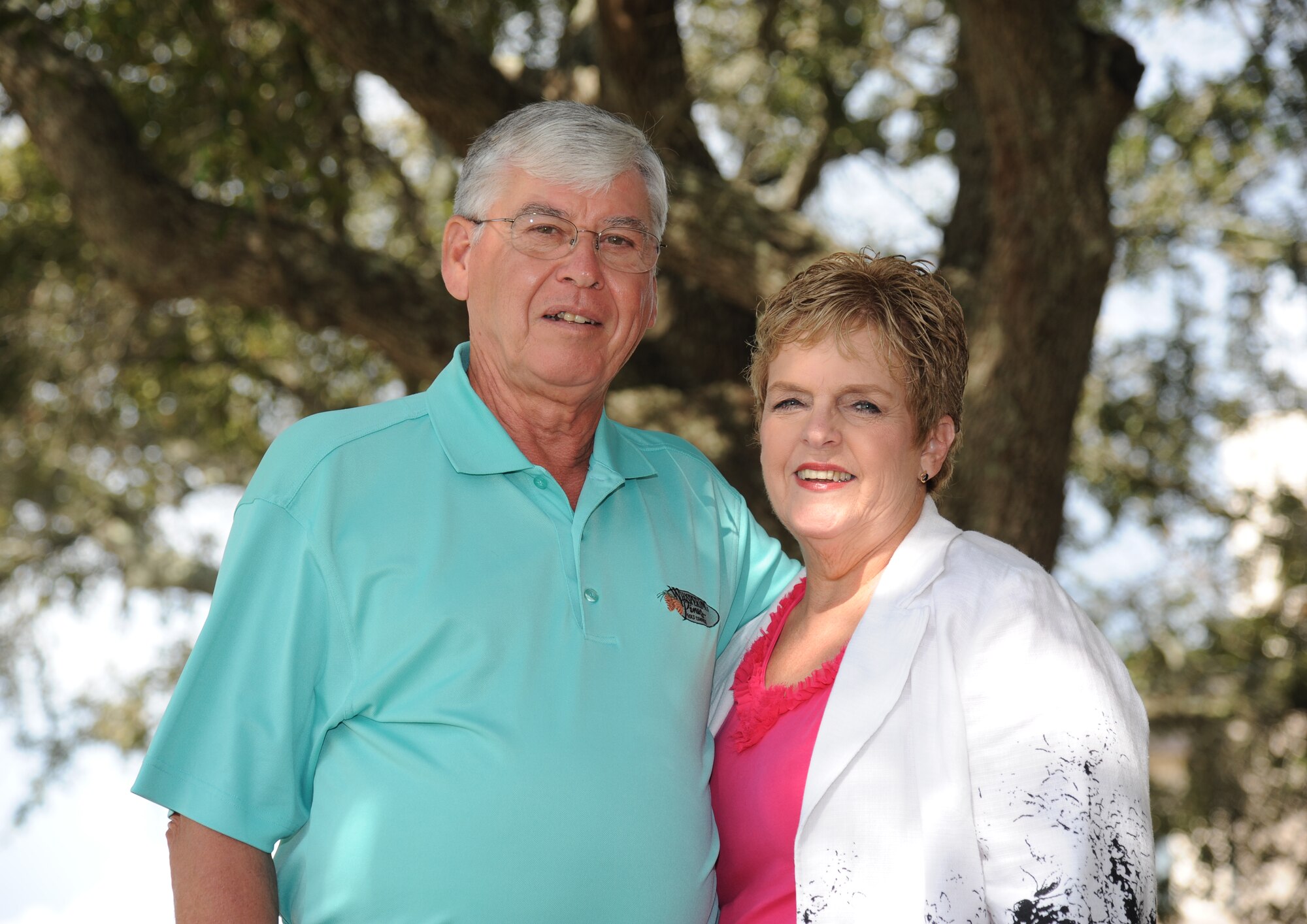 John Madden, 338th Training Squadron, and his wife, Judy Madden, 81st Training Squadron, retire Aug. 31, 2012, at Keesler Air Force Base, Miss., with a combined 72 years of federal service.  John has devoted 46 years to the Air Force – 27 years on active duty and 19 years as a civilian.  Judy has worked as a federal employee for 26 years.  (U.S. Air Force photo by Kemberly Groue)