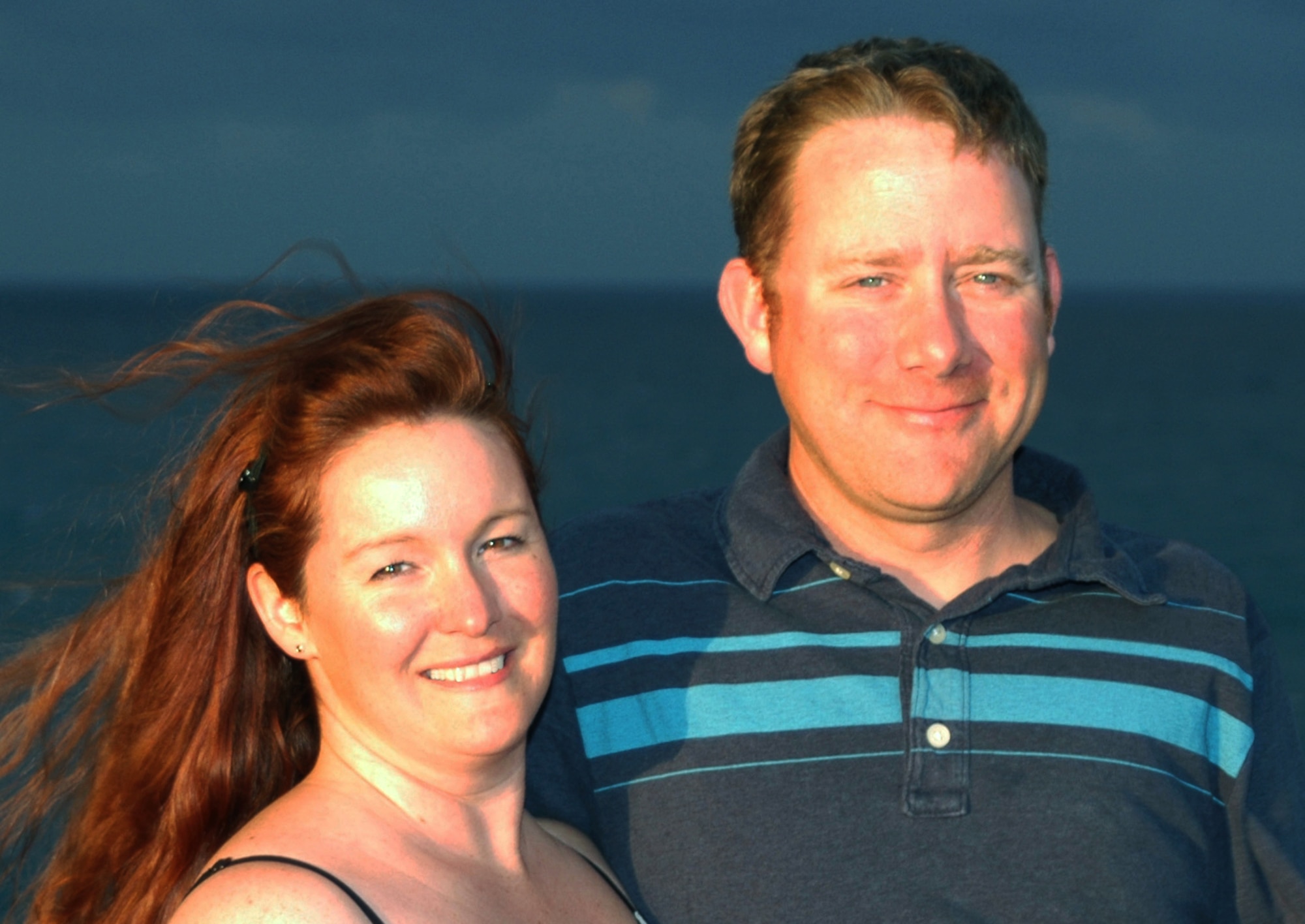 U.S Air Force Master Sgt.'s Casey and Dawn Moninger, shown here on a family cruise, are both active-duty Service members. Throughout their marriage, they have been apart a total of four years. (Courtesy photo)