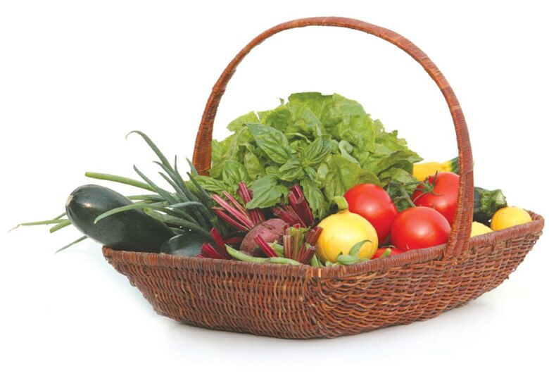 Colorful Choices basket