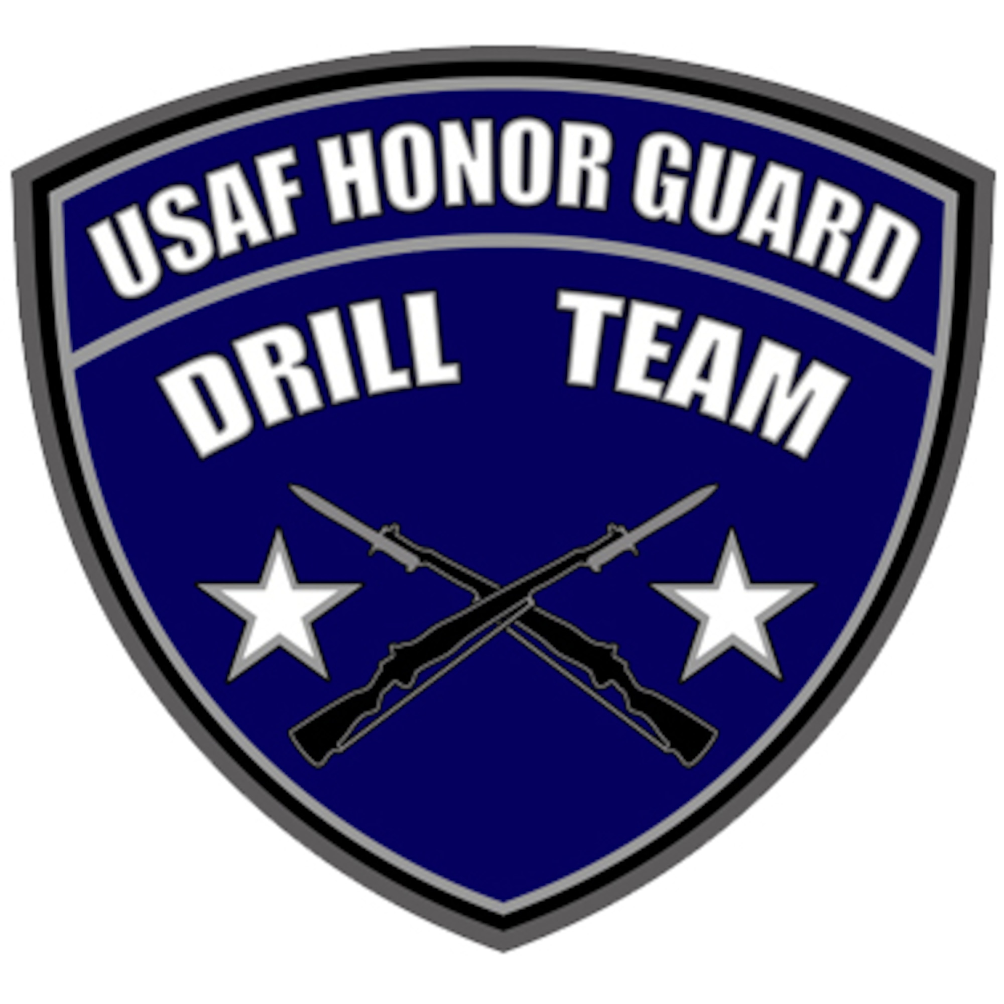 U.S. Honor Guard Drill Team shield.  (U.S. Air Force graphic)