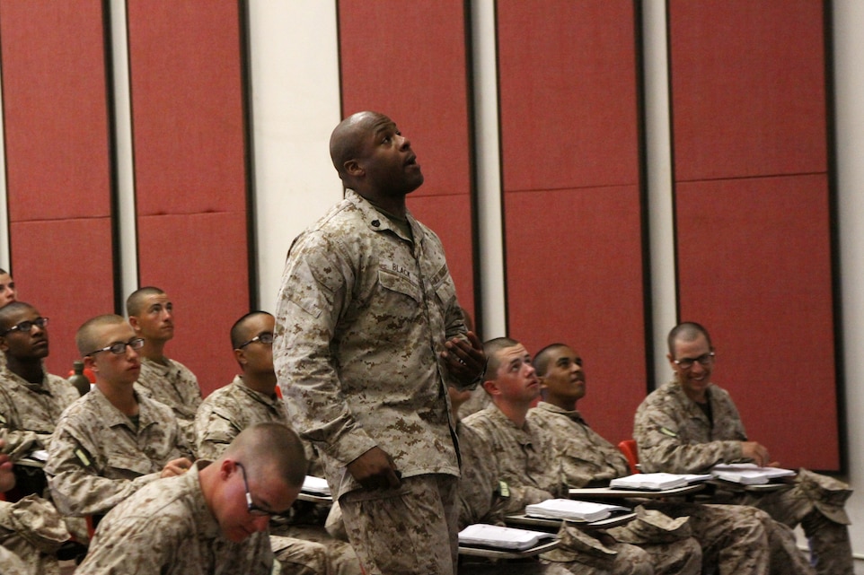 Recruits are taught rules of combat > United States Marine Corps ...