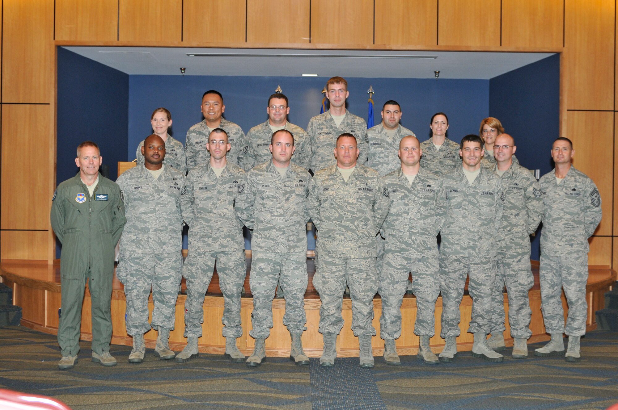 Airey NCO Academy class 12-6 graduated Sept 6. (U.S. Air Force photo by Susan Trahan)
