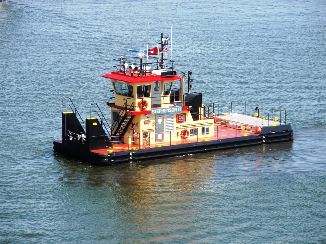 The M/V Stephenson II was delivered in July of 2010 to the U.S. Army Corps of Engineers Kansas City District.