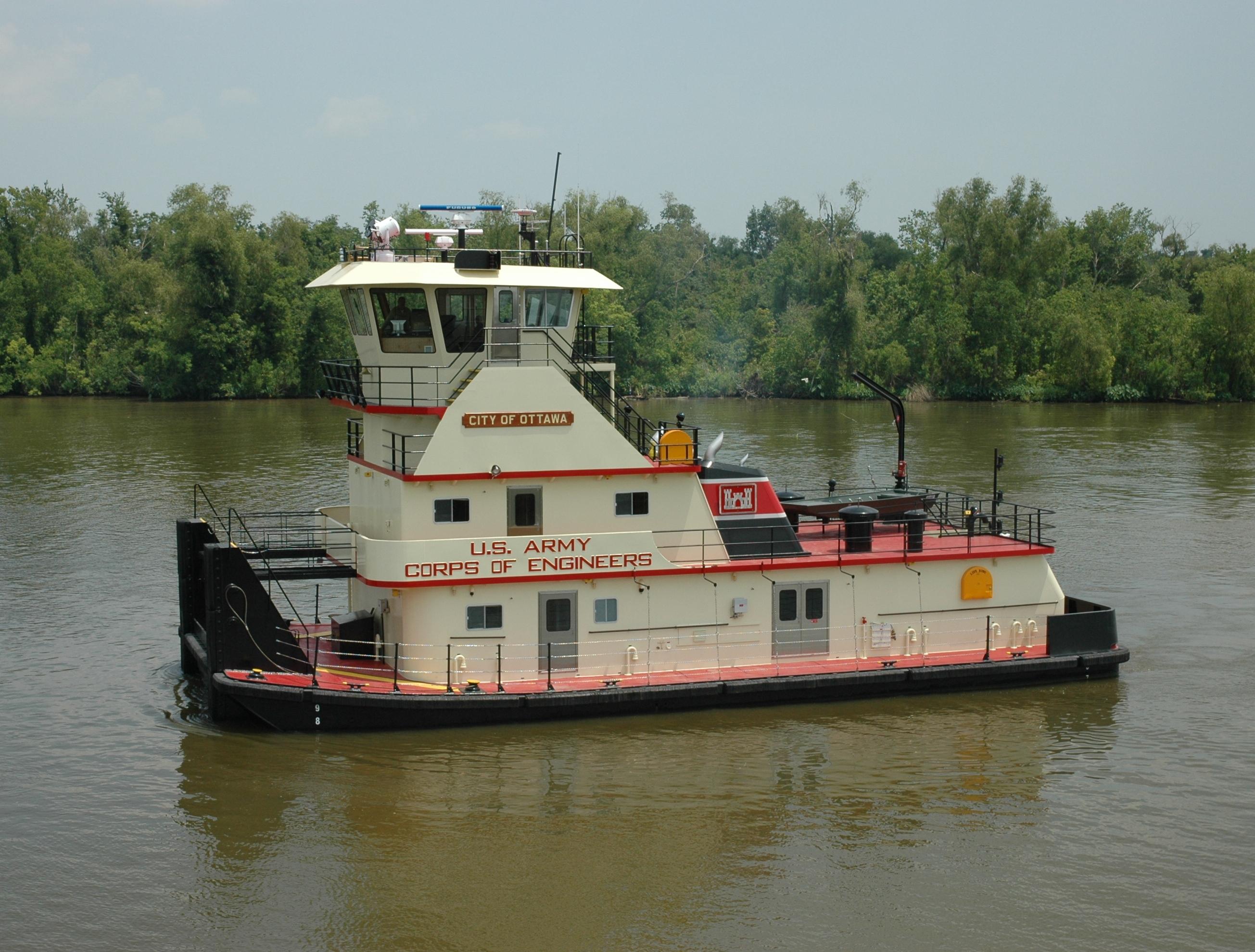 USACE M/V CITY OF OTTAWA > Philadelphia District & Marine Design Center