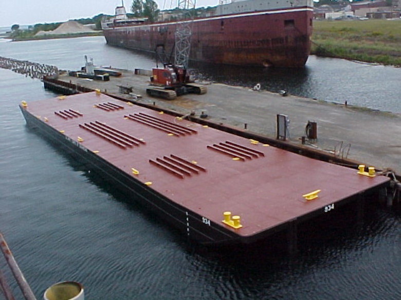 USACE Deck Cargo Barges were delivered in 2004. 
